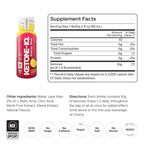 Ketone-IQ No Caffeine Ketone Shots – Drinkable Ketone Fuel, 10g Ketones, Sugar-Free, Caffeine-Free, 24 Pack (Peach)